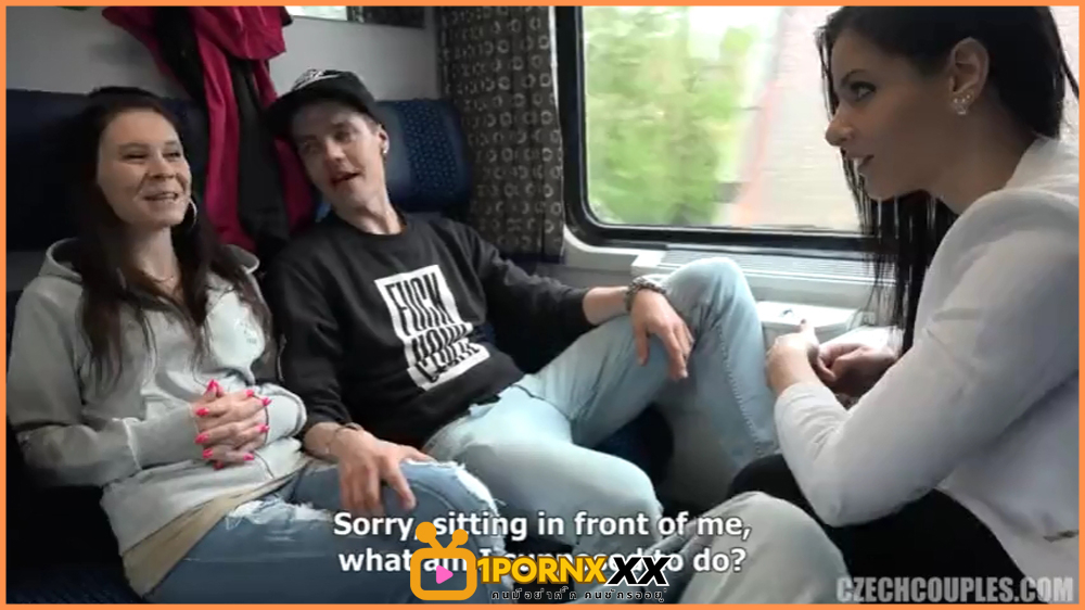 คลิปโป๊ฝรั่ง รถไฟทัวส์เที่ยวเดินทางเเก๊งค์สาวเเล้วเงี่ยนชวนเย็ด 2 คู่อมควยเเล้วเย็ดคาขบวนร